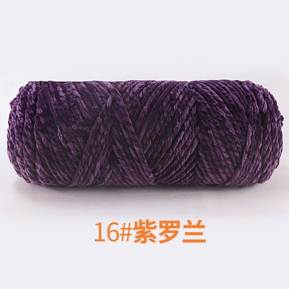 Namzi - Knit Picks Yarn, deep purple, 1 roll, High Quality Crochet Yarn with Soft Polyester Material, Durable for DIY Craft Projects Like Scarves, Hats, Blankets &