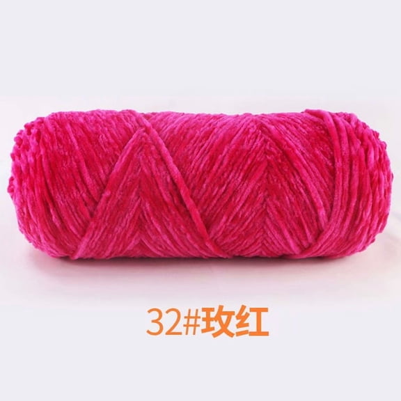 Namzi - Knit Picks Yarn,rose red, 1 roll, High Quality Crochet Yarn with Soft Polyester Material, Durable for DIY Craft Projects Like Scarves, Hats, Blankets &