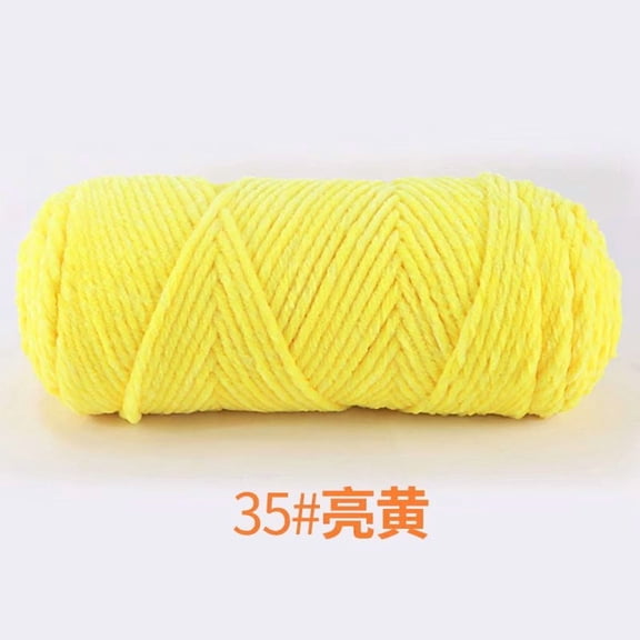 Namzi - Knit Picks Yarn,yellow, 1 roll, High Quality Crochet Yarn with Soft Polyester Material, Durable for DIY Craft Projects Like Scarves, Hats, Blankets &