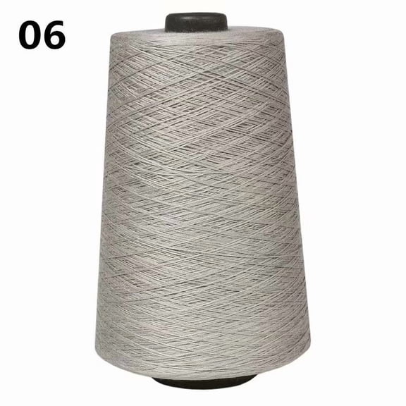 Namzi Knitting Yarn Crochet Yarn 500g, Blended Fabric Crochet Line Top Thread for Knitting, Beginner Friendly Yarn for Sweaters Blankets Scarves,Light Grey Brown