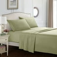thumbnail image 1 of Namzi Large 4-piece Bed Sheet Set, Comfortable, Breathable and Cool Bed Sheet, Luxury Hotel Bed Sheet - Deep Pocket, Easy to Fit, Super Soft and Wrinkle Free Bed Sheet - Grass Green, 1 of 5