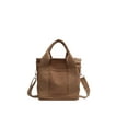 thumbnail image 1 of Namzi Large Capacity Multi-Pocket Handbag Canvas Tote Purses Crossbody Bag for Women Japanese Handmade Tote Crossbody Bag, Coffee, 1 of 2