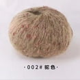 thumbnail image 1 of Namzi Light Worsted Yarn Craft 4Roll, 524yds/200g，Super Soft Fluffy Blend for Knitting and Crocheting Multicolor Hats, Shawls, Garments, Blankets，Coffee, 1 of 4
