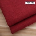 thumbnail image 1 of Namzi Linen Fabric,39*59 Inch Solid Color Polyester Fabric for Home Decoration,Sofa Covers,Throw Pillow Covers,Cushions,Tablecloths,Red, 1 of 3