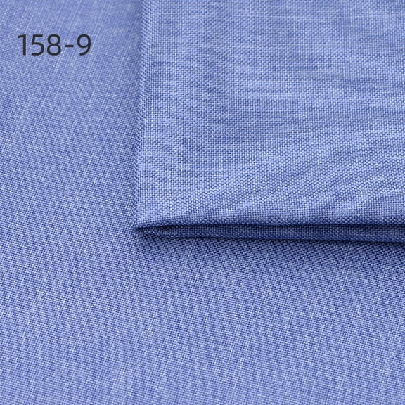 Namzi Linen Fabric,Solid Color Walls Fabric for Home Decoration,Sofa Covers,Throw Pillow Covers,Bedside Cushion,39*57in,Blue C