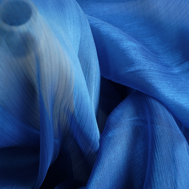 Droopy Texture Namzi Lustrous Drooping Texture Pleated Fabric,Soft Organza Fabric for ...
