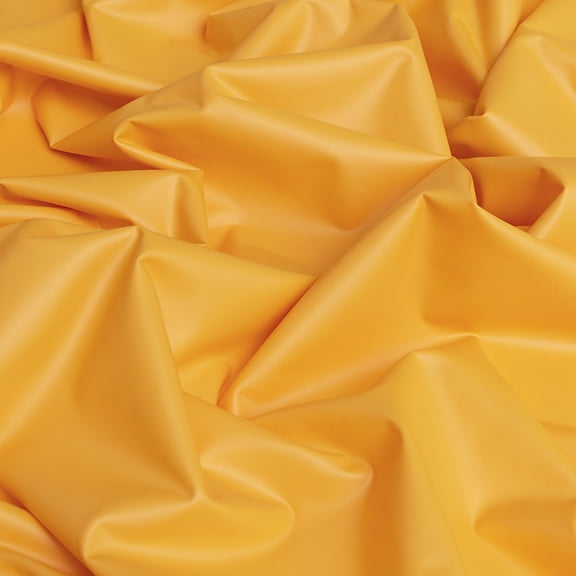 Namzi Matte Imitation Sheepskin Fabric,39*57 Inch Elastic PU Leather Fabric for Leather Pants,Tight Fitting Clothes,Coats,Stage Costumes,Yellow