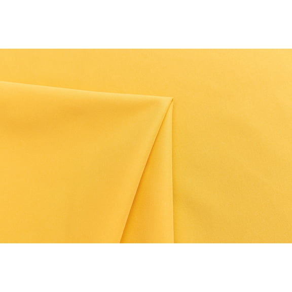 Namzi Memory Cloth Windbreaker Fabric,39*59in Solid Color Anti Wrinkle Fabric for Wind Jackets,Coats,Jackets,Work Clothes,Casual Wear,Yellow A