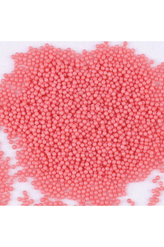 No Hole Round Glass Beads 100g Resin Crafting Nail Art Bubble Beads, Tiny Decor Gems for DIY, Jewelry, Art Projects,B10