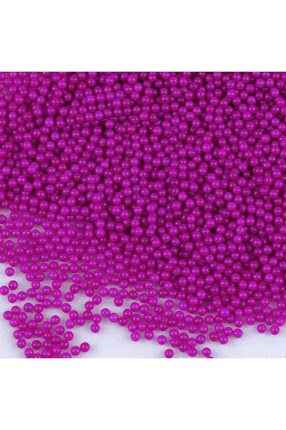 No Hole Round Glass Beads 100g Resin Crafting Nail Art Bubble Beads, Tiny Decor Gems for DIY, Jewelry, Art Projects,B14