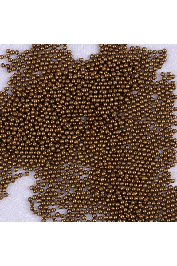 No Hole Round Glass Beads 100g Resin Crafting Nail Art Bubble Beads, Tiny Decor Gems for DIY, Jewelry, Art Projects,B19