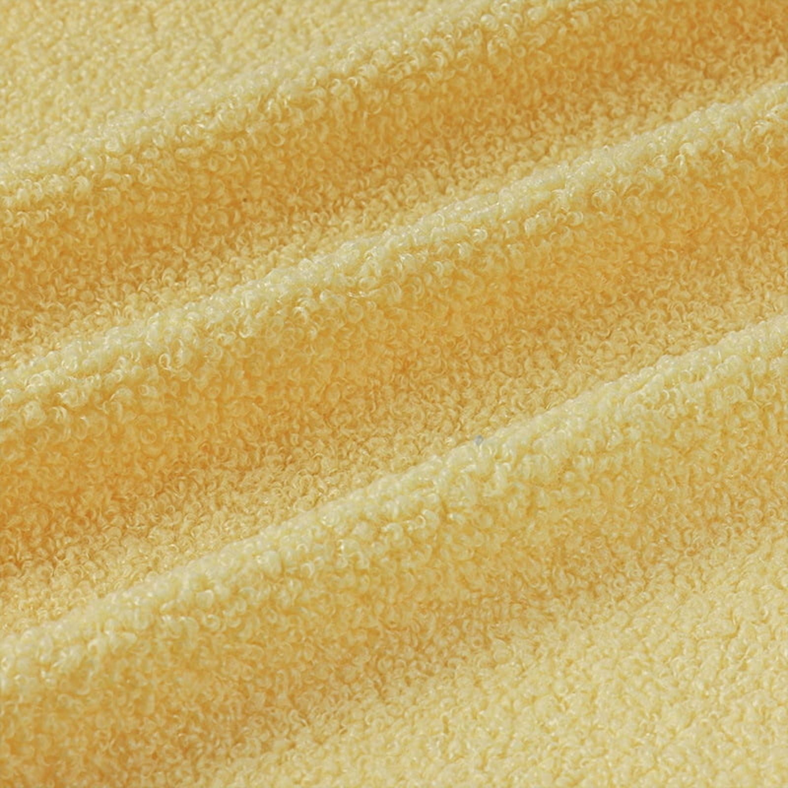 Namzi Plush Fabric, Faux Fur Fabric, Craft Fabric Sewing Supplies, 1 Yard Soft Polyester Material for DIY Crafts, Clothing Home Decor,F110
