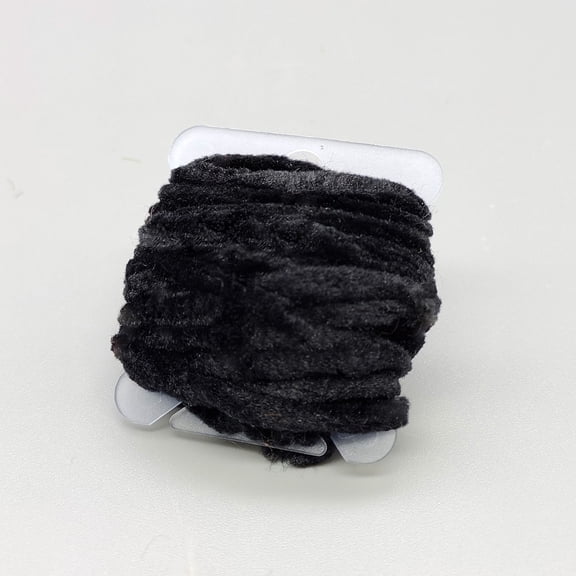 Namzi Rayon Yarn Chenille Thread Woolly Bugger Jigs Fly Tying Floss Line Thread Materials,Black
