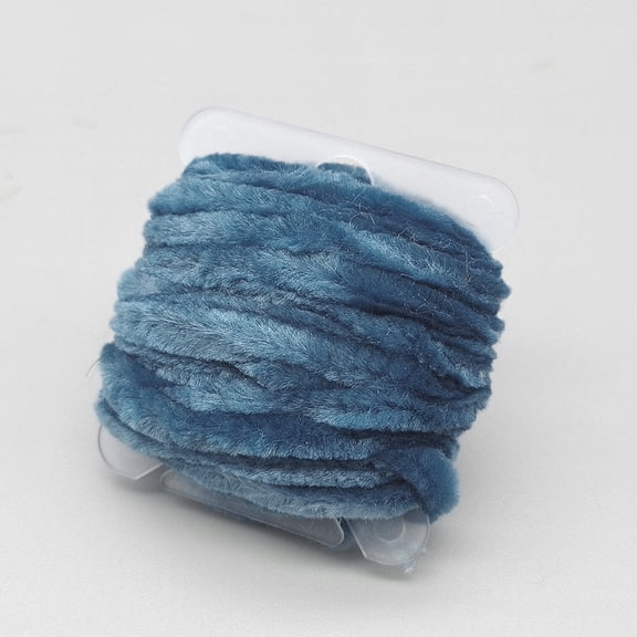 Namzi Rayon Yarn Chenille Thread Woolly Bugger Jigs Fly Tying Floss Line Thread Materials,Blue