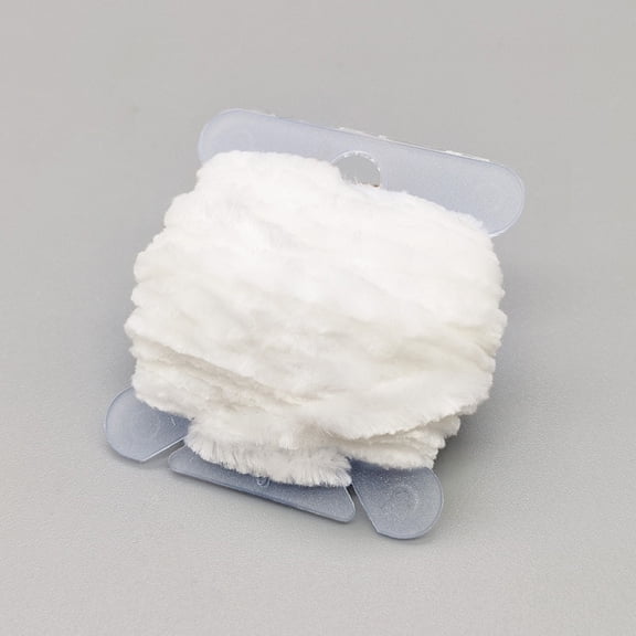 Namzi Rayon Yarn Chenille Thread Woolly Bugger Jigs Fly Tying Floss Line Thread Materials,White