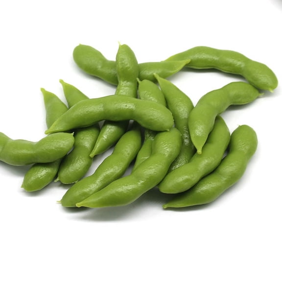 Namzi Realistic Artificial Fake Vegetables Lifelike Decorative plastic Food Set Faux Veggies for Home, Kitchen, Decor Set Photo Propsedamame50pcs