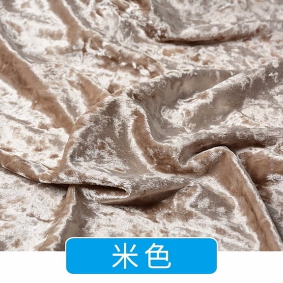 Namzi Sewing & Craft Fabric - beige Material for Sewing, 1 Piece 1m1.6m 95% Polyester 5% Spandex Sewing Supplies Fabric, Soft Craft Fabric for Sofa Cover, DIY Projects