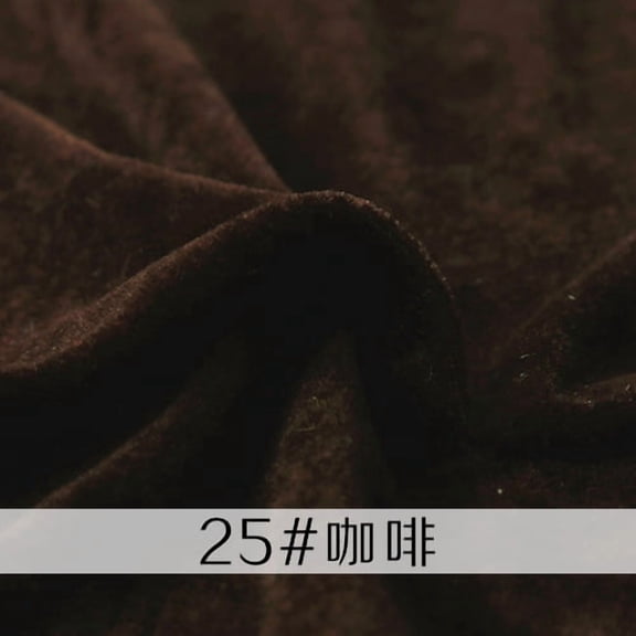 Namzi Sewing & Craft Fabric - coffee Material for Sewing, 1 Piece 1m1.6m Velvet Sewing Supplies Fabric, Premium Craft Fabric for Stage Curtains, Home Decor & Upholstery