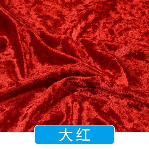 Namzi Sewing & Craft Fabric - red Material for Sewing, 1 Piece 1m1.6m 95% Polyester 5% Spandex Sewing Supplies Fabric, Soft Craft Fabric for Sofa Cover, DIY Projects