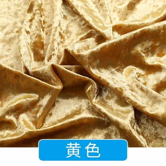 Namzi Sewing & Craft Fabric - yellow Material for Sewing, 1 Piece 1m1.6m 95% Polyester 5% Spandex Sewing Supplies Fabric, Soft Craft Fabric for Sofa Cover, DIY Projects