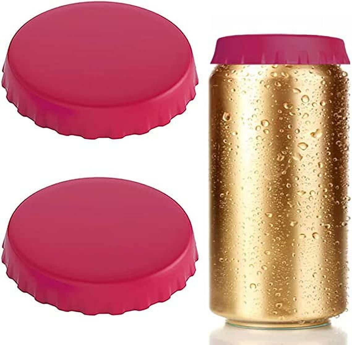 Namzi Silicone Soda Can Lids, 2 Pack Soda/Beverage/Beer Can Lids, Can