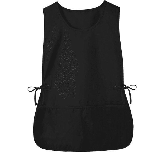 Namzi Sleeveless Dustproof Cobbler Apron, Unisex, Black, with 2 Front Pockets