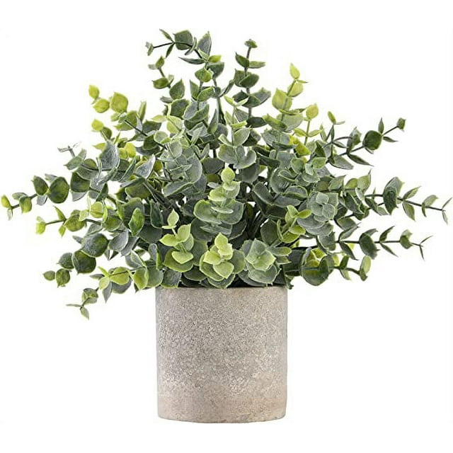 Namzi Small Potted Artificial Plants in Pots Plastic Fake Plants