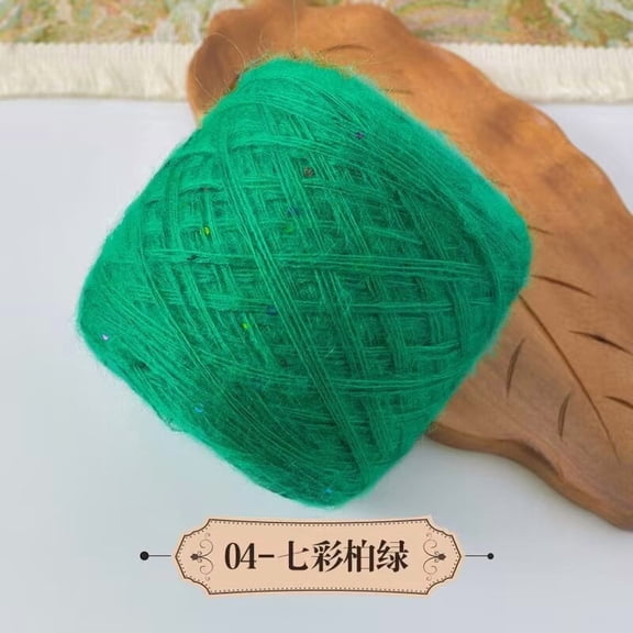 Namzi Soft Knitting Yarn for Crochet - 1 Roll dark green Yarn, Blend Material, Super Soft for Crocheting/Knitting, Ideal for Hobby DIY Scarves/Decor/Accessories,