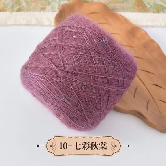 Namzi Soft Knitting Yarn for Crochet - 1 Roll dark purple Yarn, Blend Material, Super Soft for Crocheting/Knitting, Ideal for Hobby DIY Scarves/Decor/Accessories,