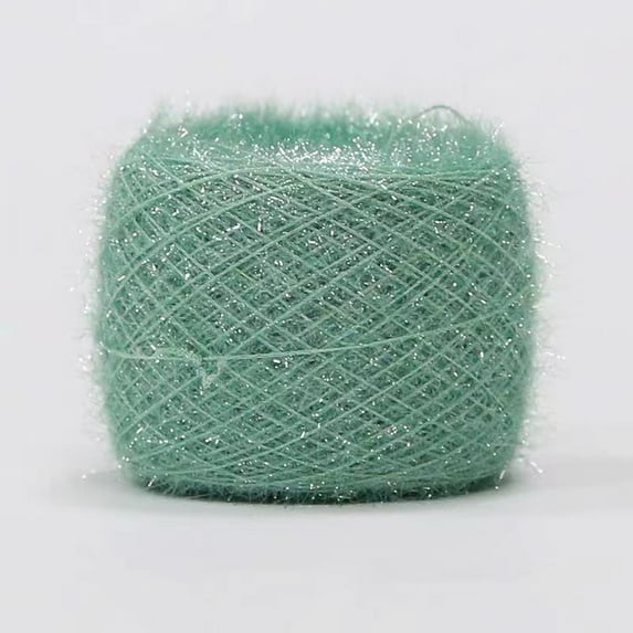 Namzi Soft Plush Wool Acrylic Fancy Loop Yarn for Doll Hair Making,Crochet Knitting,Needle Felting Doll Hair | Curly Hair Coils of Wool Felt Carded Sheep Wool,Roving,Fiber(50g,A87)