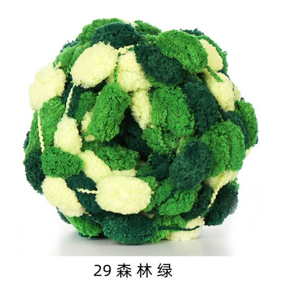 Namzi Soft Plush Wool Acrylic Fancy Loop Yarn for Doll Hair Making,Crochet Knitting,Needle Felting Doll Hair | Curly Hair Coils of Wool Felt Carded Sheep Wool,Roving,Fiber(50gA293)