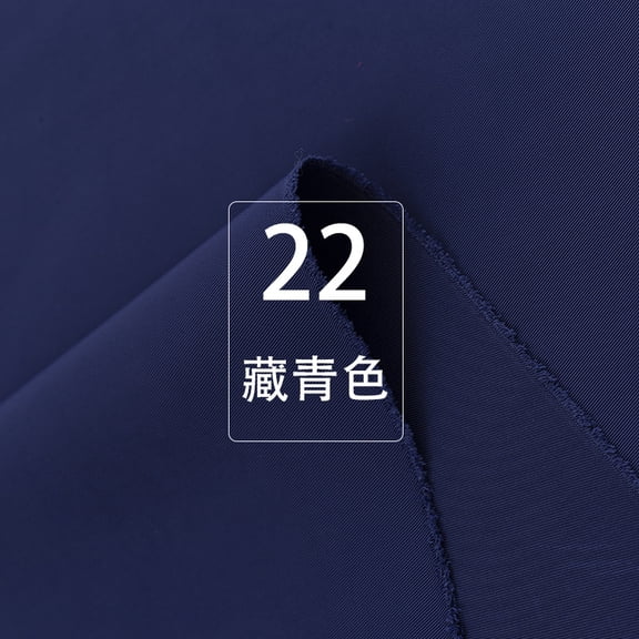 Namzi Solid Color Thickened Twill Fabric,39*57in Windproof and Waterproof Clothing Fabric for Wind Jackets,Coats,Jackets,Work Clothes,Casual Wear,Dark Blue