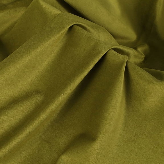Namzi Solid Color Velvet Fabric,Soft Smooth Fabric for Sofa Covers,Chair Covers,Curtains,DIY Sewing Clothes,Crafts,39*59 in,Light Green