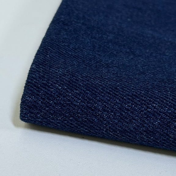 Namzi Thickened Denim Fabric,Twill Non Elastic Denim Material for Coat,Jeans Skirt,Handbag,Doll Hanging Piece,39*67in,Dark Blue A