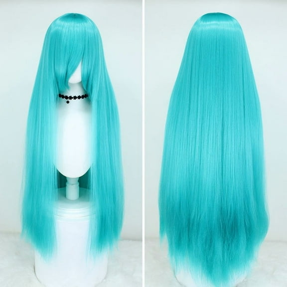 Namzi Wigs 1 Piece 100cm Long Wig, Natural Looking Synthetic Wig Ideal for Party Costume & Daily Styling,W12