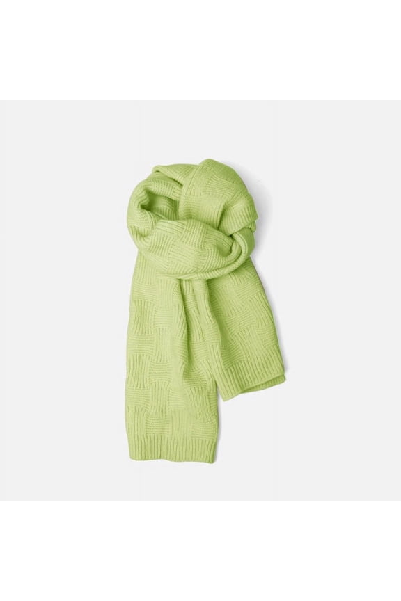 Women's Warm Scarf,Rich Solid Colors Winter Scarves Super Soft Scarf for Women WinterCold Weather AccessoriesLight Green