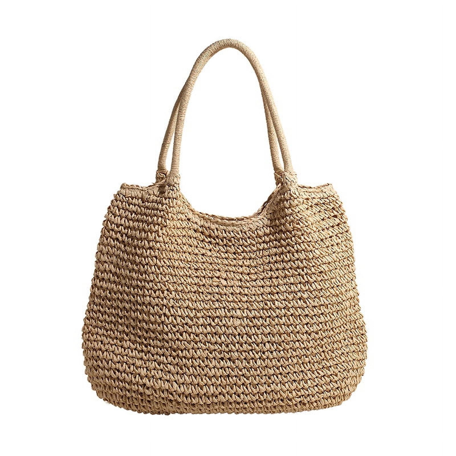 Chic Tan Woven Shoulder Bag Natural Woven Tan Handbag - All Handbags | Red Dress main image 2