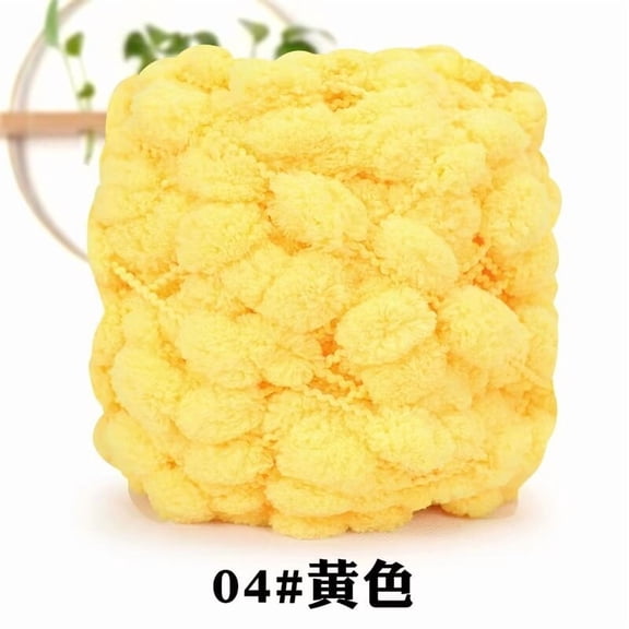 Namzi Wool Yarn for Knitting - Easy Crochet Yarn, yellow, 1 roll, Soft & Durable Polyester Yarn, Suitable for DIY Knitting Projects, Ideal for Beginners & Craft Enthusiasts (Yarn Category)​