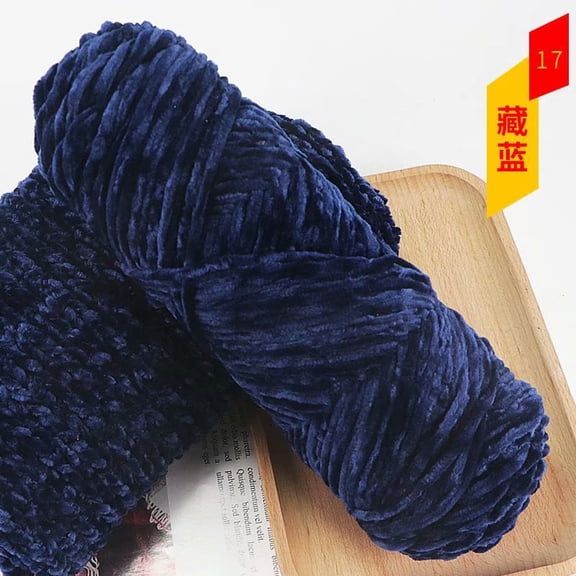 Namzi Woolen Yarn, High-Quality Acrylic Blend Yarn for Weaving,dark blue, 2 roll, Soft & Durable Hand Knitting Yarn Alternative, Suitable Hobbyists & Craft Enthusiasts, Easy to Work With