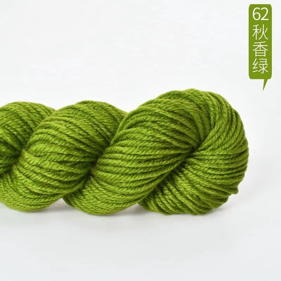 Namzi Yarn for Knitting,medium green- 2 Roll 4 Shares Premium Acrylic, Soft for Crocheting with Smooth Texture, Lightweight & Easy to Stitch, Ideal for DIY Handcrafts & Diverse Handmade Crafts