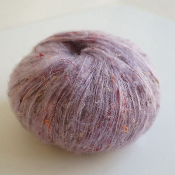 Namzi Yarn , Super Soft Yarn for Crocheting, Light Purple Color, 1 Roll, Blended Material, Easy to Knit & Craft, High-Quality Yarn for Hobbyists