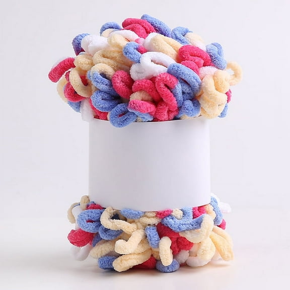 Namzi -a 100g Wool Finger Loop Thread Hand Knitted Scarf Wool Ball Coarse Wool Knitting DIY Hand Pillow Blanket DollI