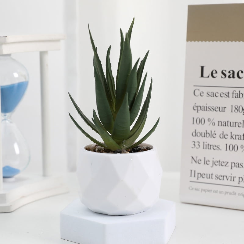 Namzi a 3pcs Simulation Plant Potted Plant Small Fake Potted Plants