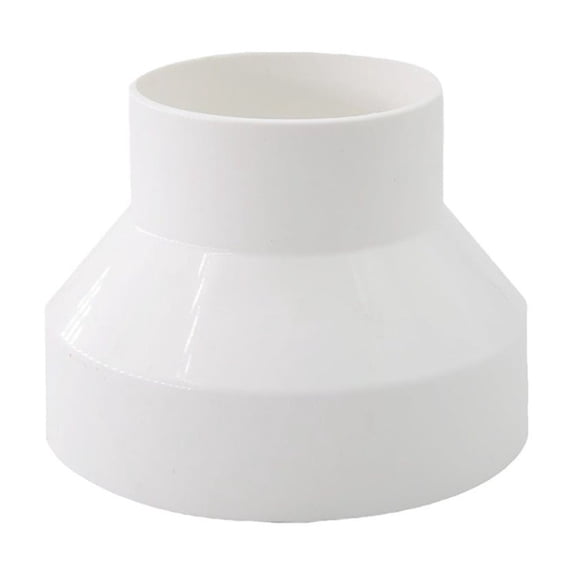 Namzi-b 2 pipeline reducers, amplifiers, ABS air pipeline adapters, pipeline fans or dryers, ventilation adapters, HAVC pipeline connectors, for online ventilation systems, white