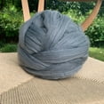 thumbnail image 1 of Namzi-b 250g Wool Roving Yarn, Fiber Roving Wool Top, Wool Felting Supplies, Pure Wool, Chunky Yarn, Spinning Wool Roving for Needle Felting Wet Felting DIY Hand Spinning ,Grey, 1 of 4