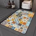 thumbnail image 1 of Namzi-b Bathroom Rug Mat , Non-Slip Plush Shaggy Bath Carpet, Machine Wash Dry, Bath Mats for Bathroom Floor, Tub and Shower, Bathroom Runner Bathmat Accessories Decor 15*23inch (Style G), 1 of 4