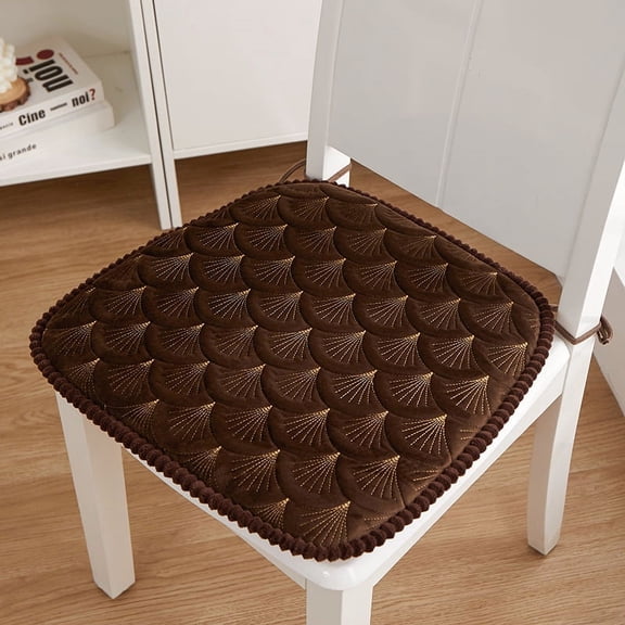 Namzi-b Cushion Garden Terrace Home Kitchen Office Thick Comfortable Cushion 16.53*17.32inch (Brown)