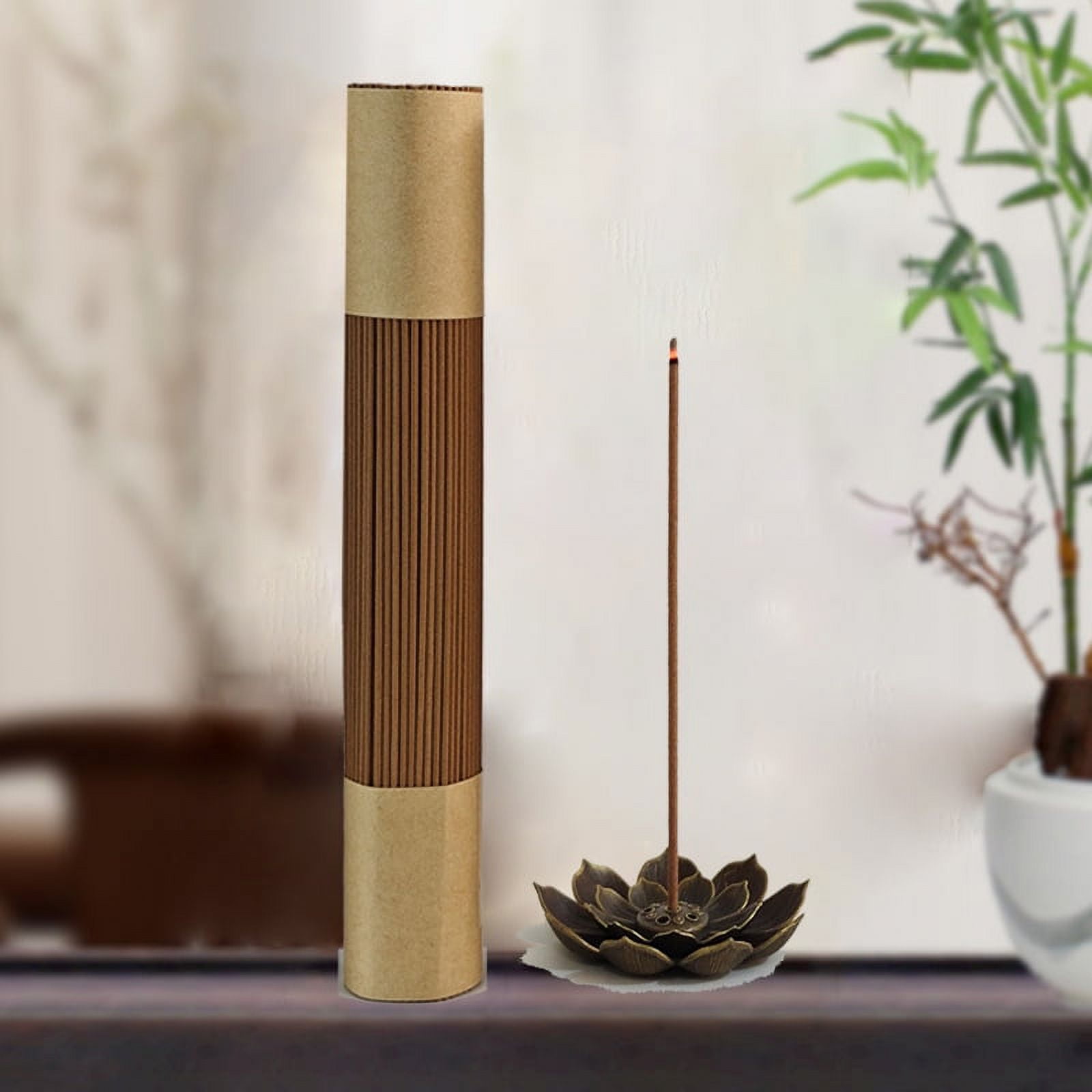 Namzi-b Premium Aromatic Incense: A Blend Aloeswood and Sandalwood | 40-Minute Burn Time | 100g, 21cm，Featuring Authentic，Omán Green Frankincense