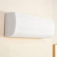 thumbnail image 1 of Namzi-b air conditioner hood hanging wall mounted all inclusive dust cover universal elastic solid color simple air conditioner dust cover 88-95cm (white), 1 of 2
