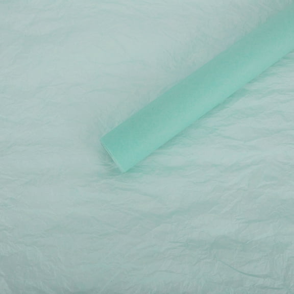 Namzi color paper thin copy paper clothing packaging lining snow pear paper flowers gift wrapping paper 70 * 50cm (menthol green)